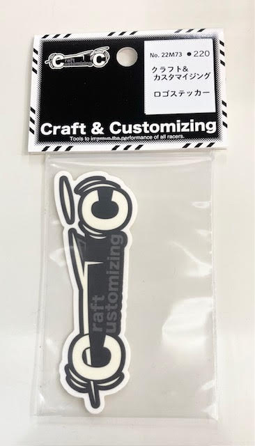 22M73 クラフト＆カスタマイジング　ロゴステッカー