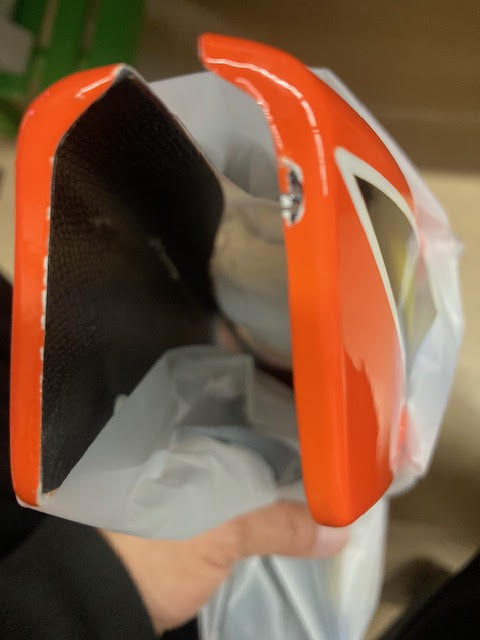 HCB4001  TB40 塗装済みキャノピー オレンジB級品