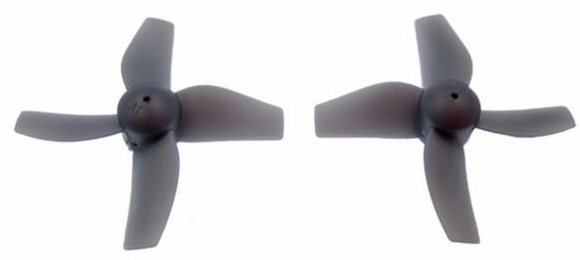 JJRC H36 4枚-ブレード プロペラ CW/CCW セット - グレー