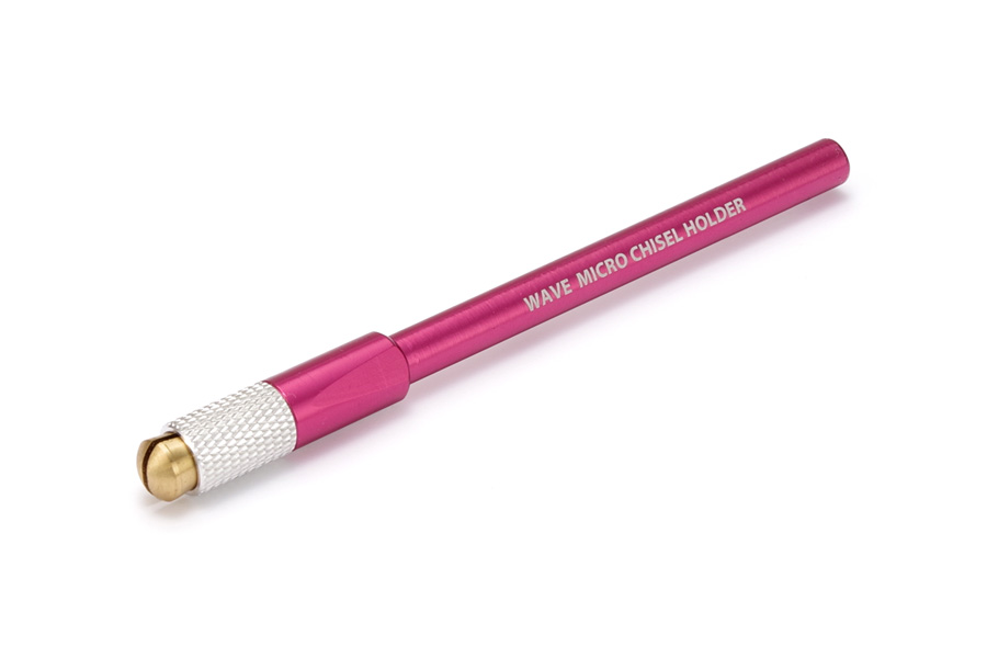 wave　HT-554　HGマイクロチゼル 専用グリップ（赤）