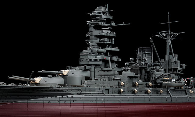 ハセガワ Z24 日本海軍 戦艦 長門 “昭和十六年 開戦時” / ラジコン 