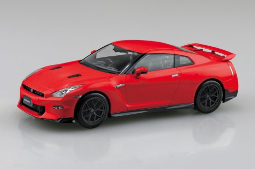 アオシマ　204085　ニッサン R35 NISSAN GT-R 2024 カスタムホイール(レッド)