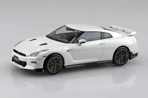 アオシマ　204115　ニッサン R35 NISSAN GT-R 2024 カスタムホイール(ブリリアントホワイトパール)