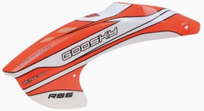 GT060133　RS5/RS6 フロントオープンキャノピーオレンジ